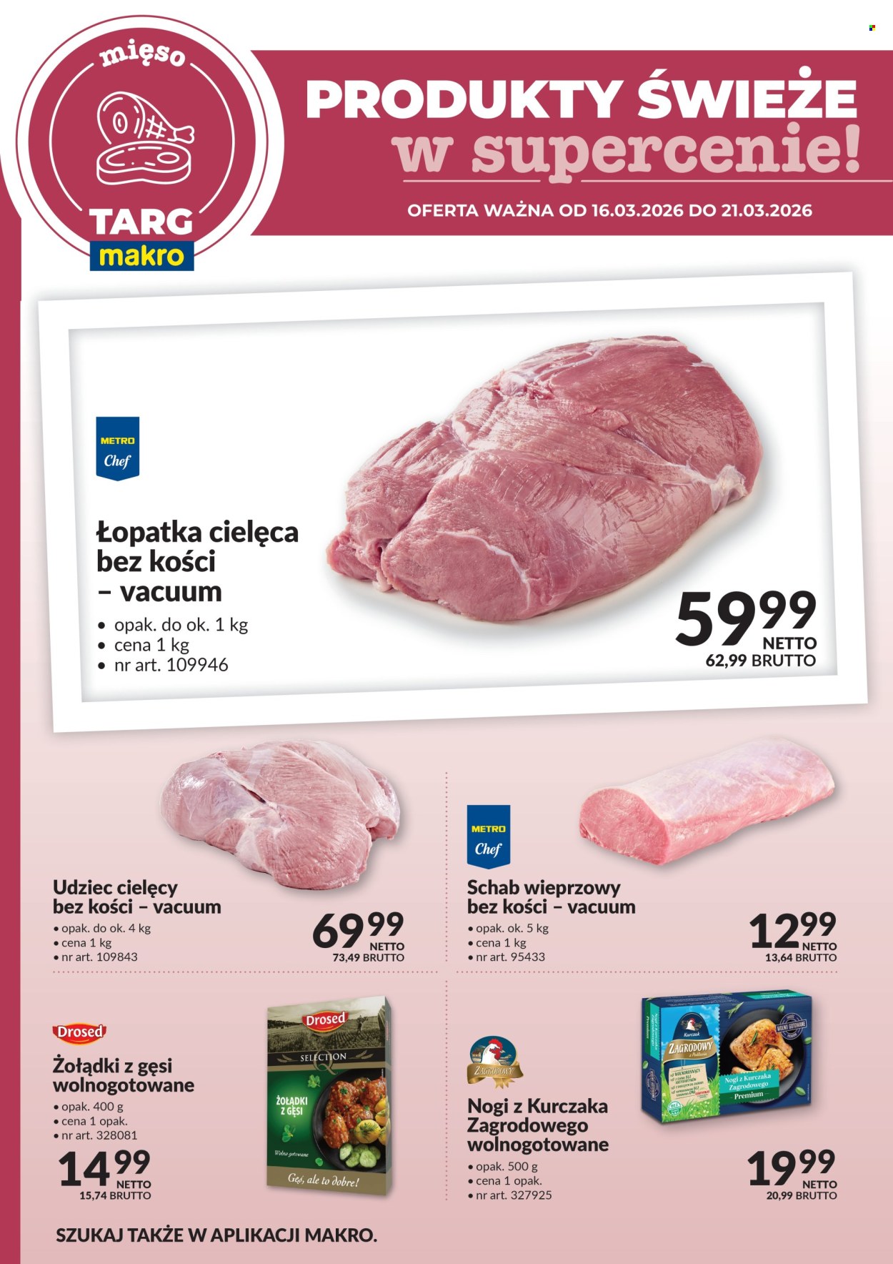 Gazetka Makro - 16.03.2026 - 21.03.2026. Strona 1