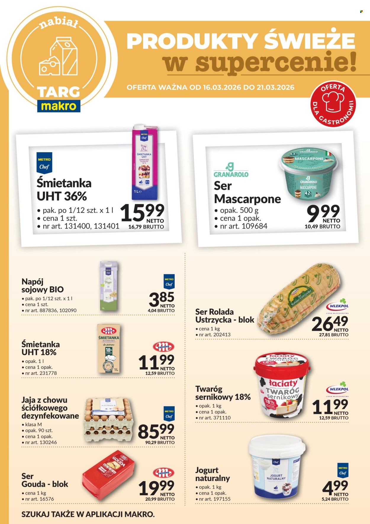 Gazetka Makro - 16.03.2026 - 21.03.2026. Strona 3