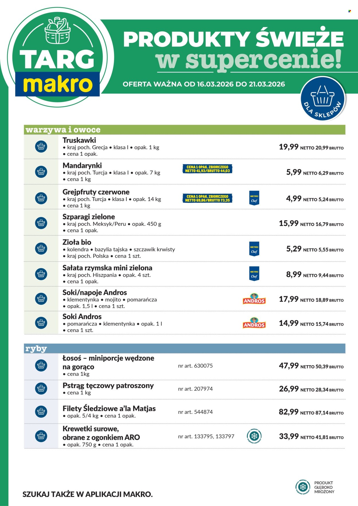 Gazetka Makro - 16.03.2026 - 21.03.2026. Strona 6