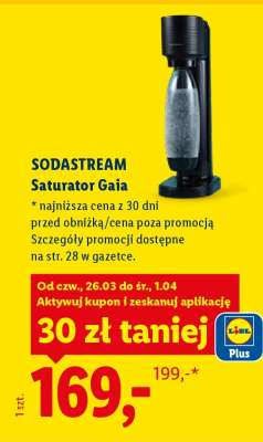 SODASTREAM Saturator Gaia