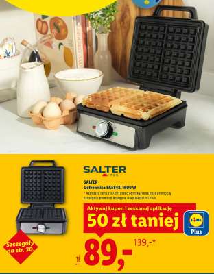 SALTER Gofrownica EK5488, 1600 W