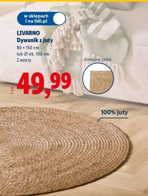 LIVARNO Dywanik z juty