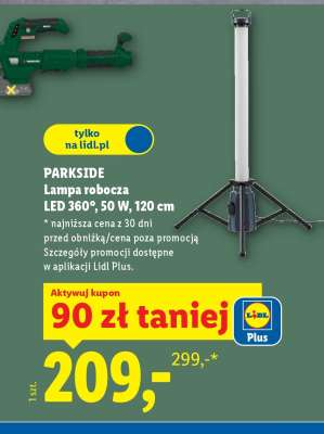 PARKSIDE Lampa robocza