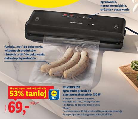 Silvercrest Zgrzewarka próżniowa