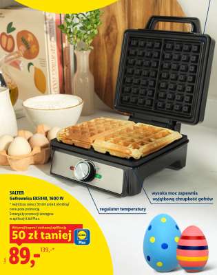 SALTER Gofrownica EK5488, 1600 W