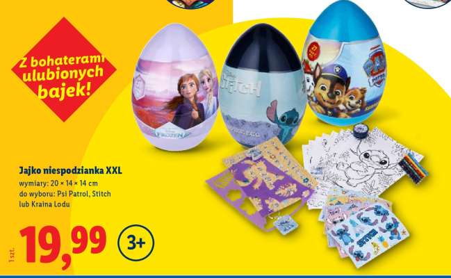 Jajko niespodzianka XXL