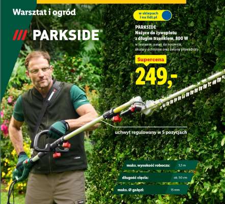 PARKSIDE Nożyce do żywopłotu