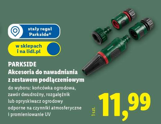 PARKSIDE Akcesoria do nawadniania z zestawem podłączeniowym