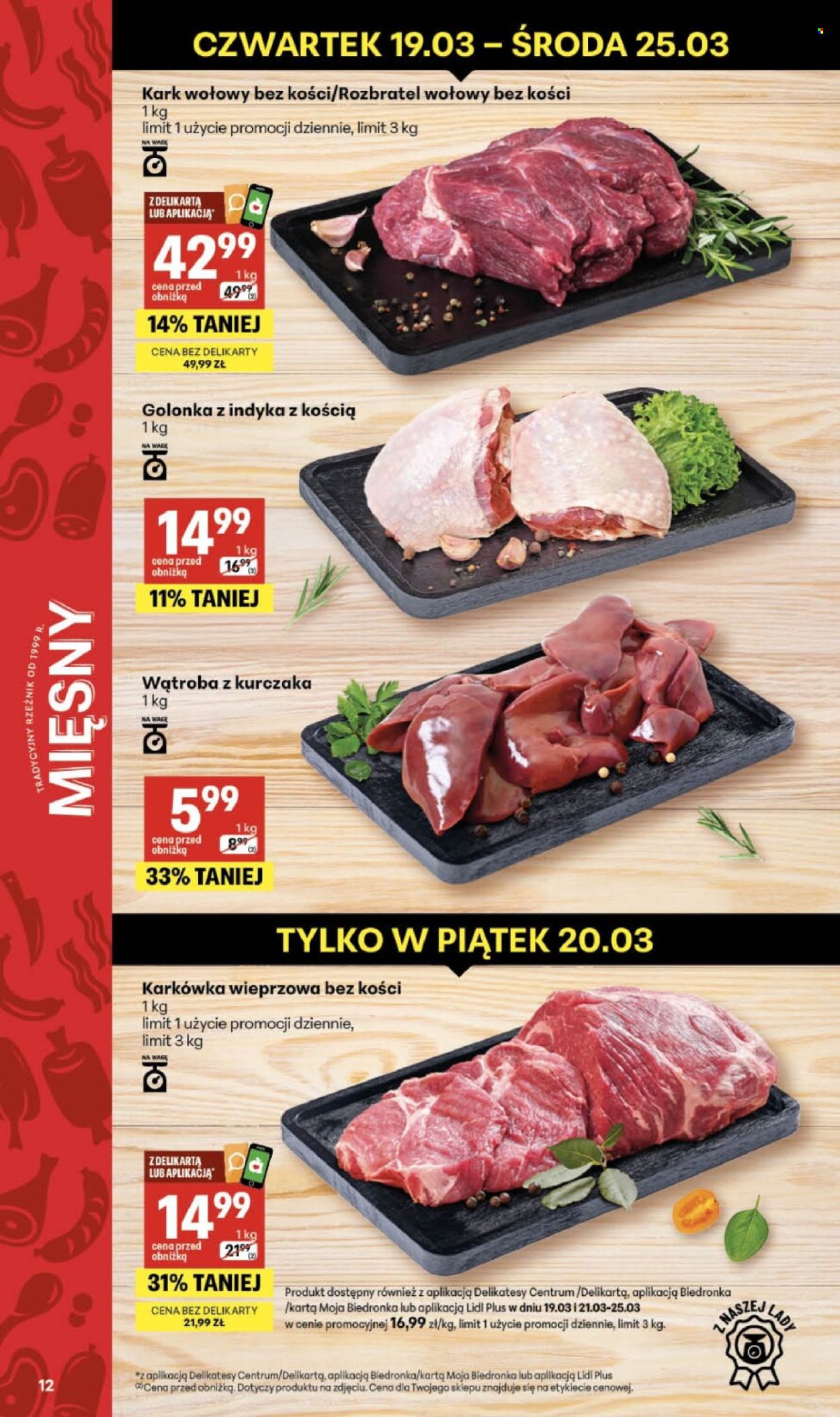 Gazetka Delikatesy Centrum - 19.03.2026 - 25.03.2026. Strona 12