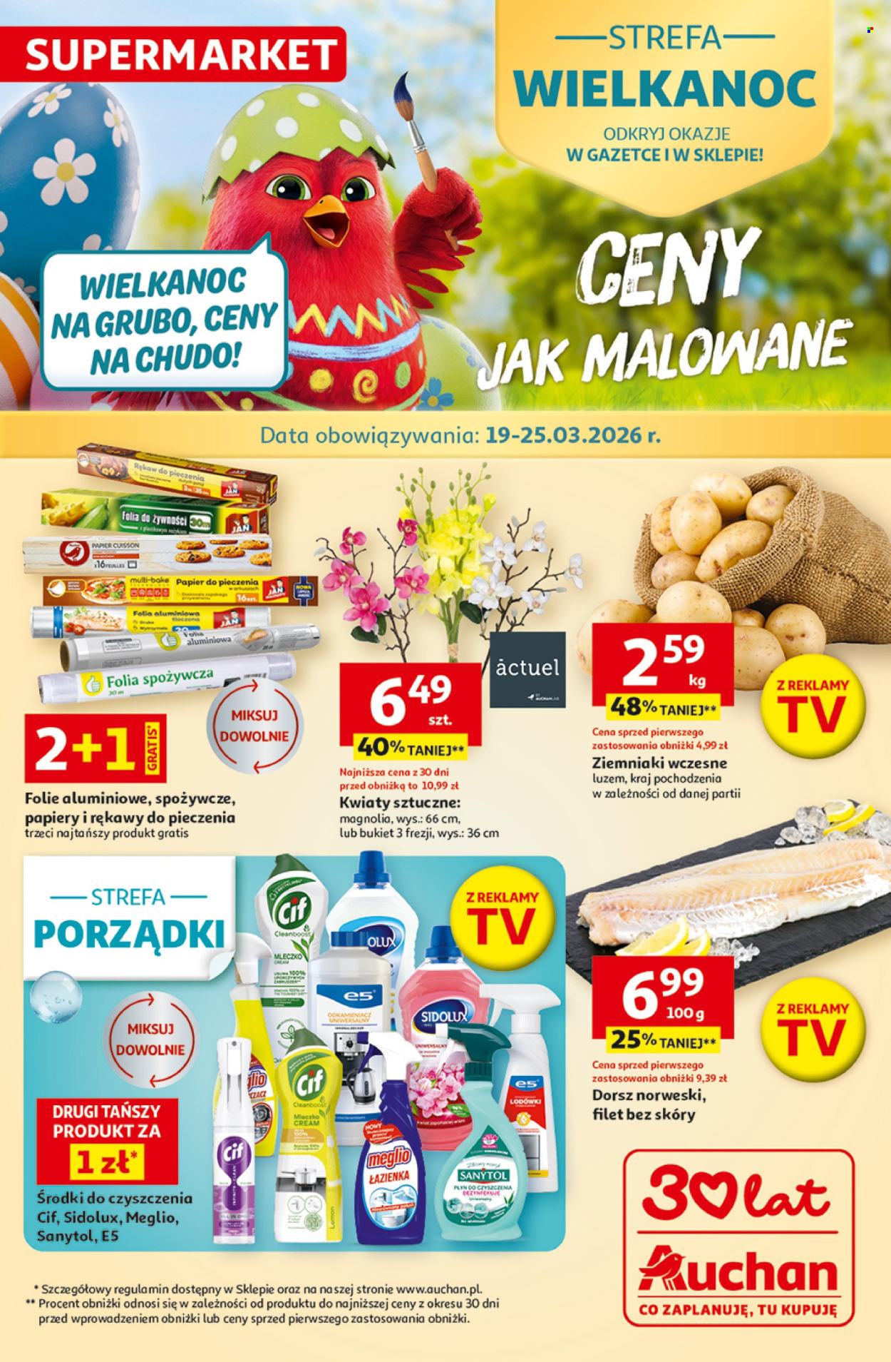 Gazetka Auchan - 19.03.2026 - 25.03.2026. Strona 1