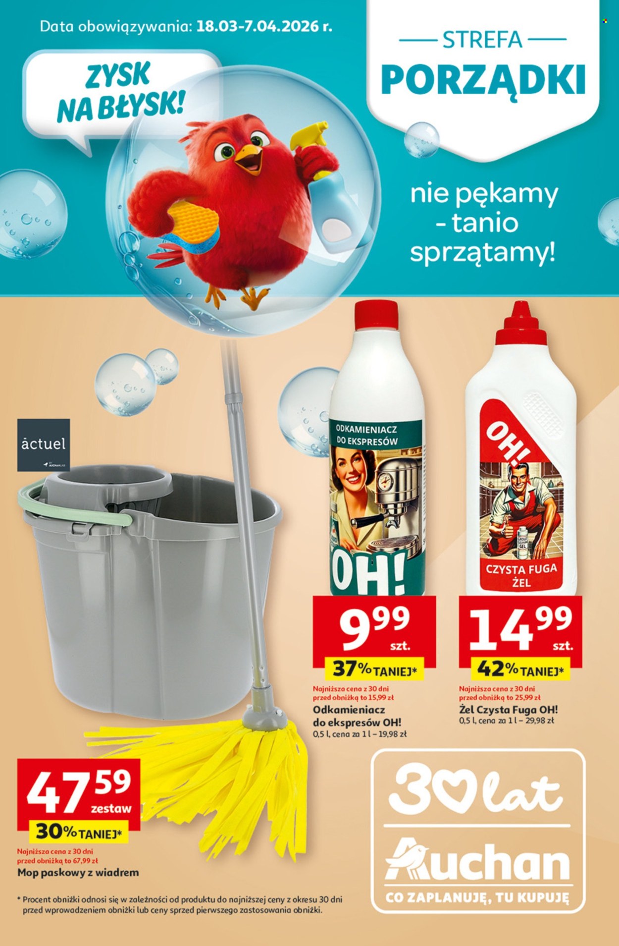 Gazetka Auchan - 18.03.2026 - 7.04.2026. Strona 1
