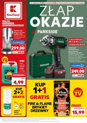 Gazetka Kaufland - 19.03.2026 - 31.03.2026.