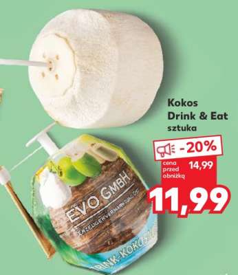 Kokos Drink & Eat sztuka