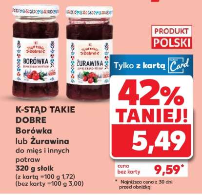 Borówka lub Żurawina