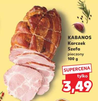 KABANOS Karczek Szefa pieczony
