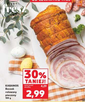 KABANOS Boczek rolowany pieczony 100 g
