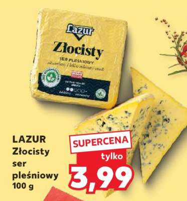 LAZUR Złocisty ser pleśniowy 100 g