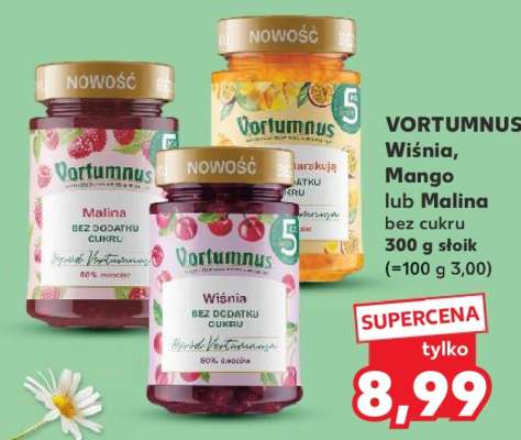 VORTUMNUS Wiśnia, Mango lub Malina