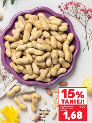 Orzechy ziemne łuszczone