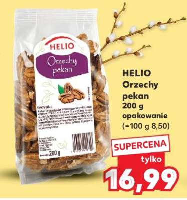 HELIO Orzechy pekan 200 g opakowanie