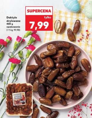 Daktyle drylowane 400 g opakowanie (~1 kg 19,98)