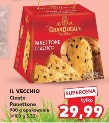 IL VECCHIO Ciasto Panettone