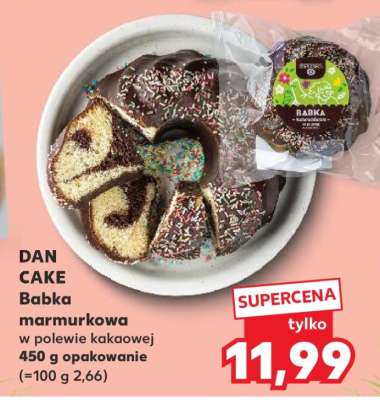 DAN CAKE Babka marmurkowa