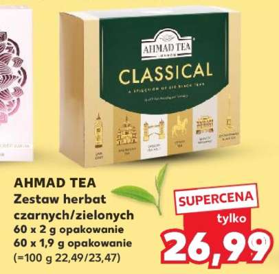 AHMAD TEA Zestaw herbat czarnych/zielonych