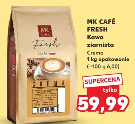 MK CAFÉ FRESH Kawa ziarnista Crema