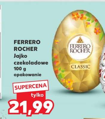 FERRERO ROCHER Jajko czekoladowe 100 g opakowanie