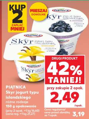 PIĄTNICA Skyr Jogurt typu islandzkiego