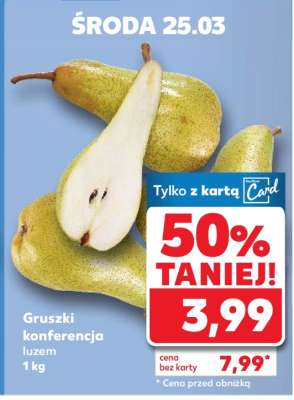 Gruszki Konferencja luzem 1 kg