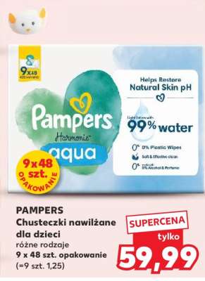 PAMPERS Chusteczki nawilżane dla dzieci