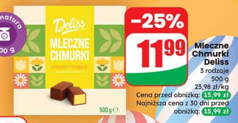 Mleczne chmurki Deliss