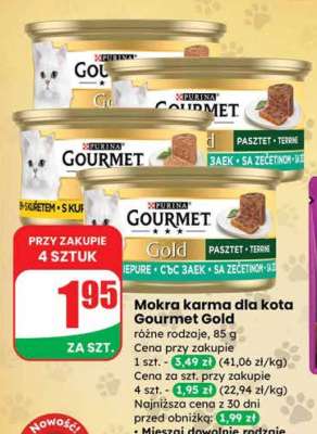 Mokra karma dla kota Gourmet Gold