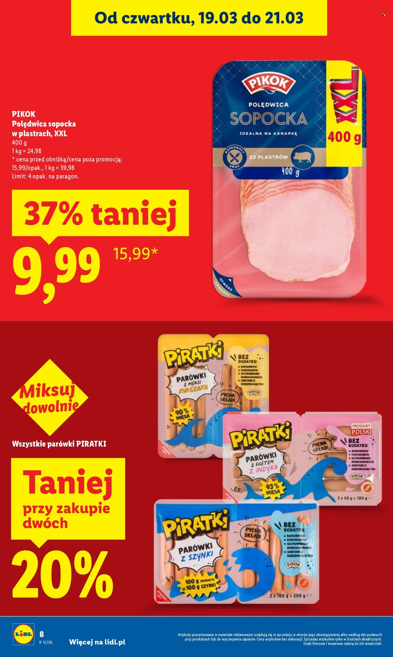 Gazetka Lidl - 19.03.2026 - 21.03.2026. Strona 8