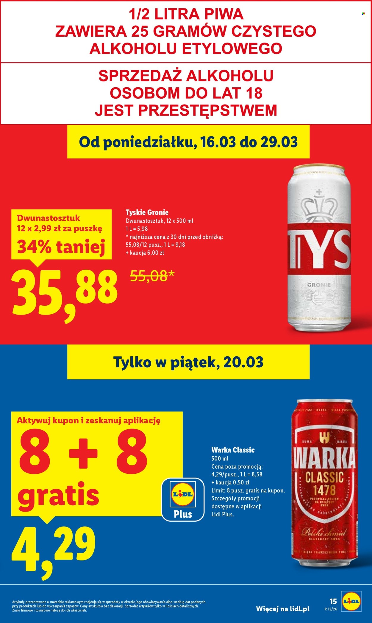 Gazetka Lidl - 19.03.2026 - 21.03.2026. Strona 15