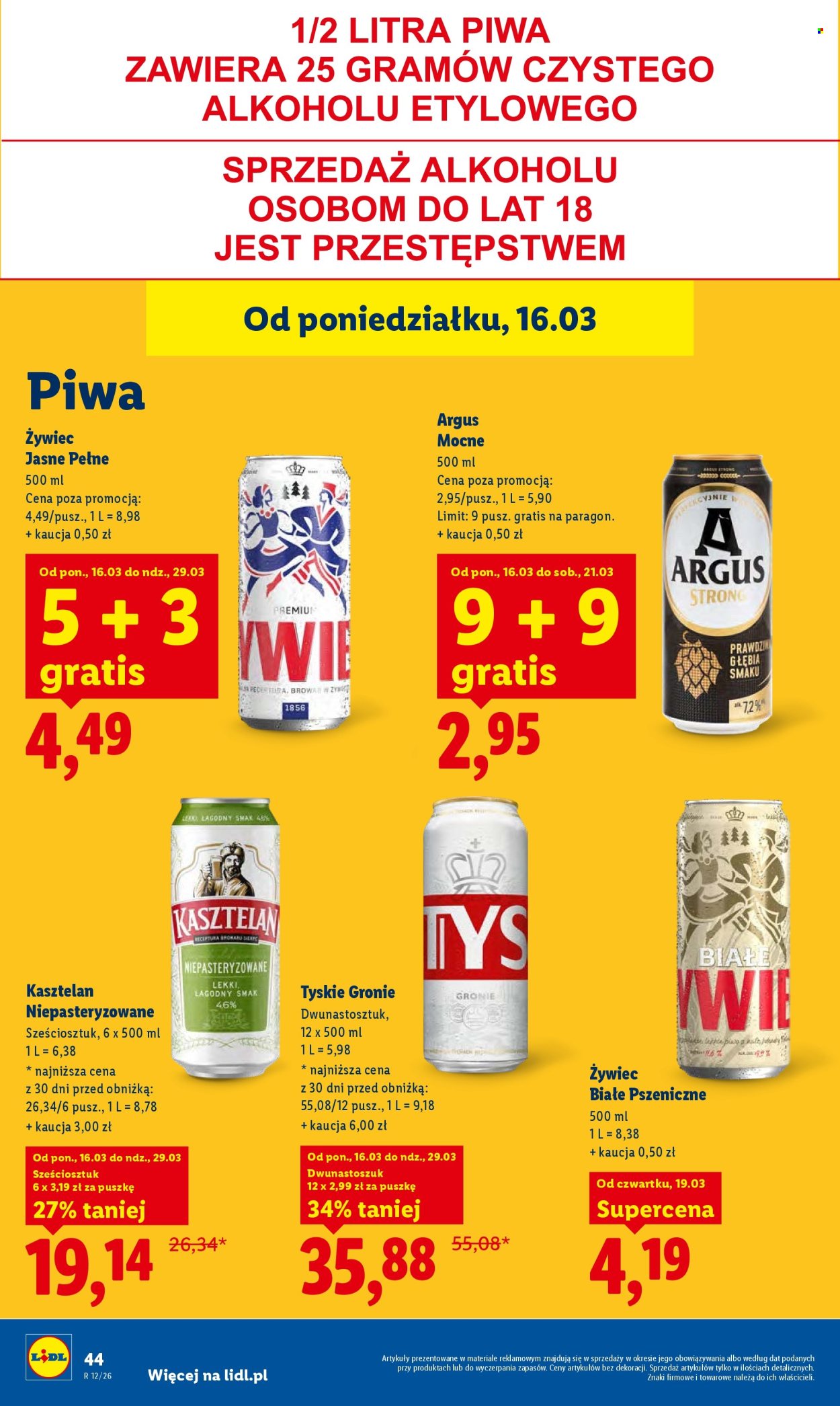 Gazetka Lidl - 19.03.2026 - 21.03.2026. Strona 44