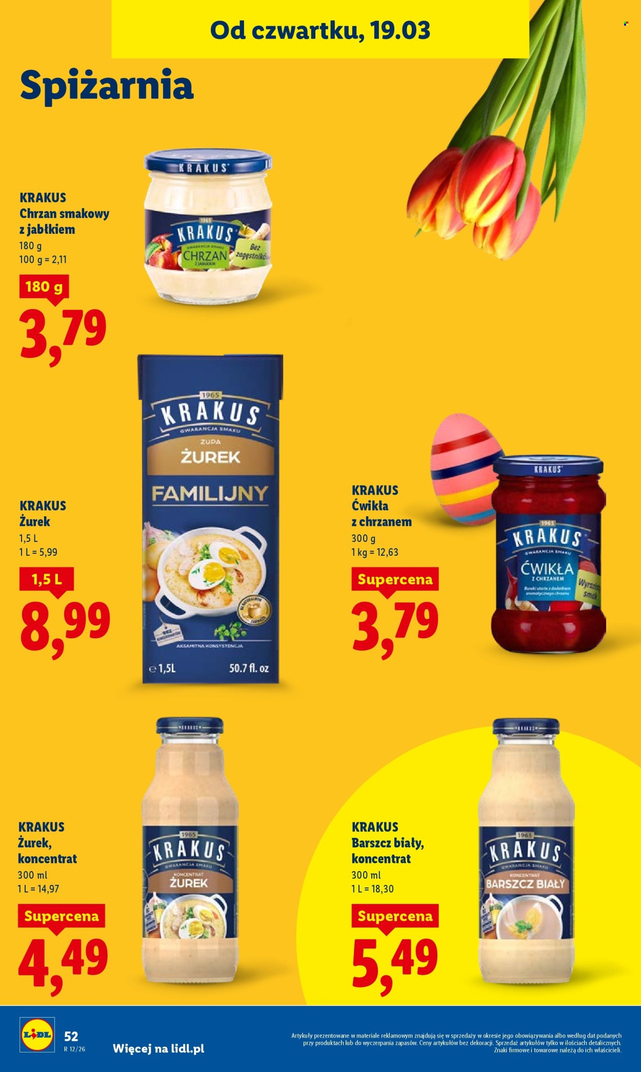 Gazetka Lidl - 19.03.2026 - 21.03.2026. Strona 52