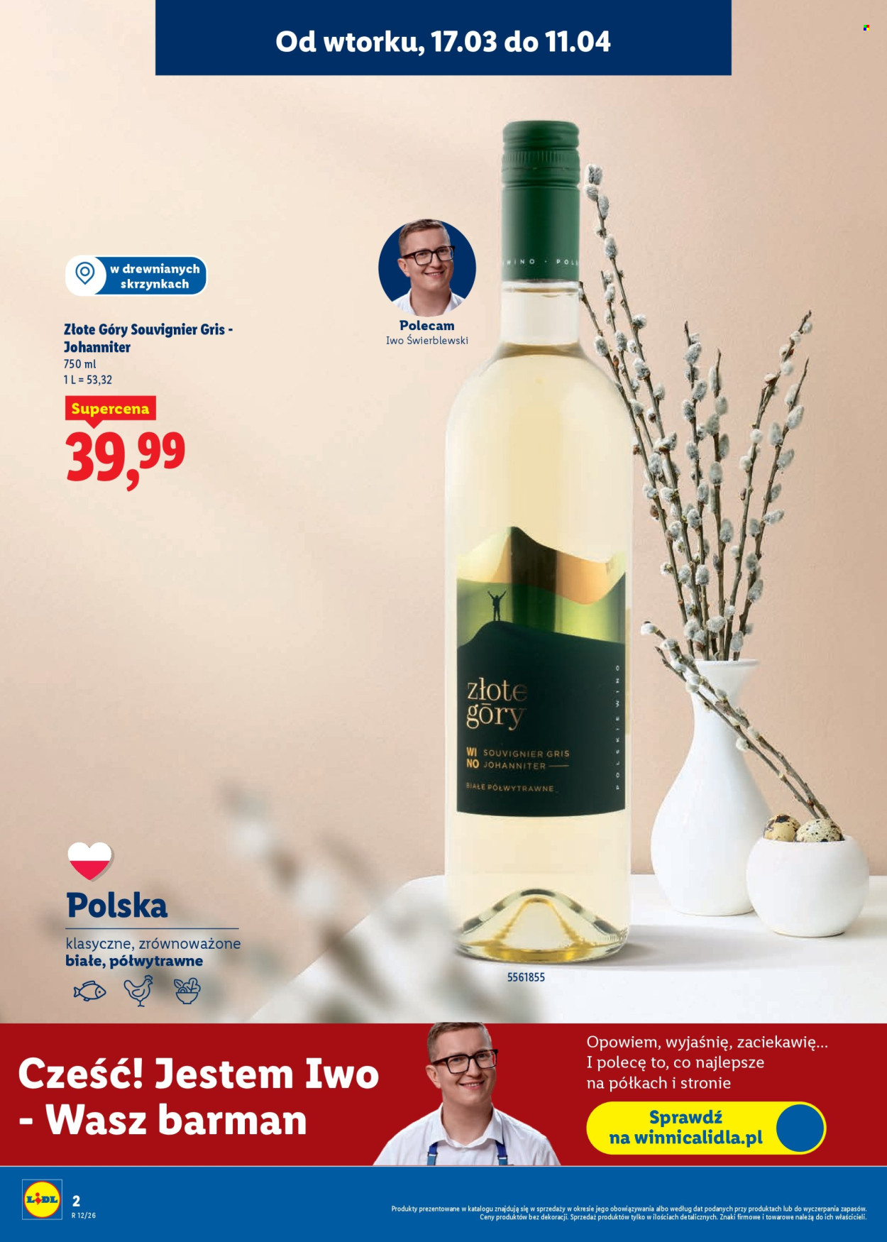 Gazetka Lidl - 17.03.2026 - 11.04.2026. Strona 2