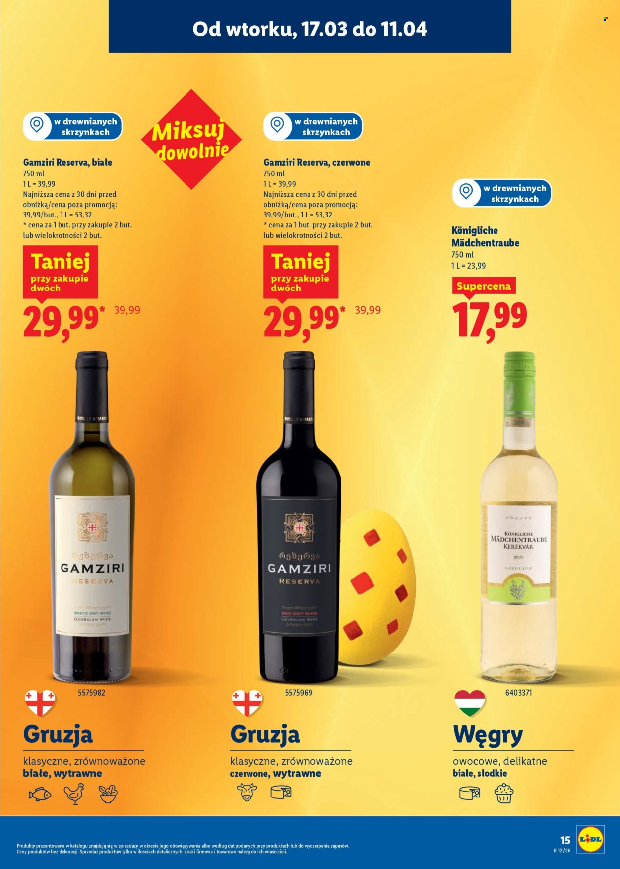Gazetka Lidl - 17.03.2026 - 11.04.2026. Strona 15