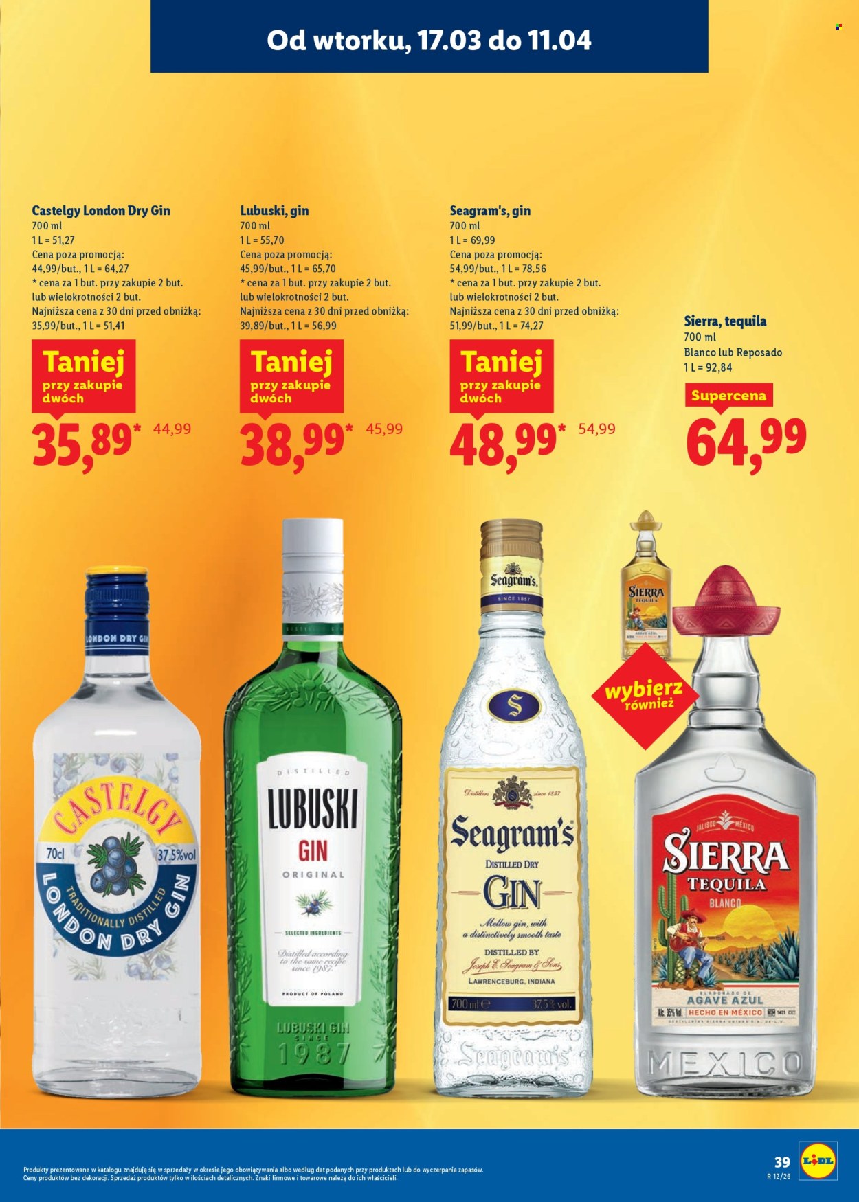 Gazetka Lidl - 17.03.2026 - 11.04.2026. Strona 39
