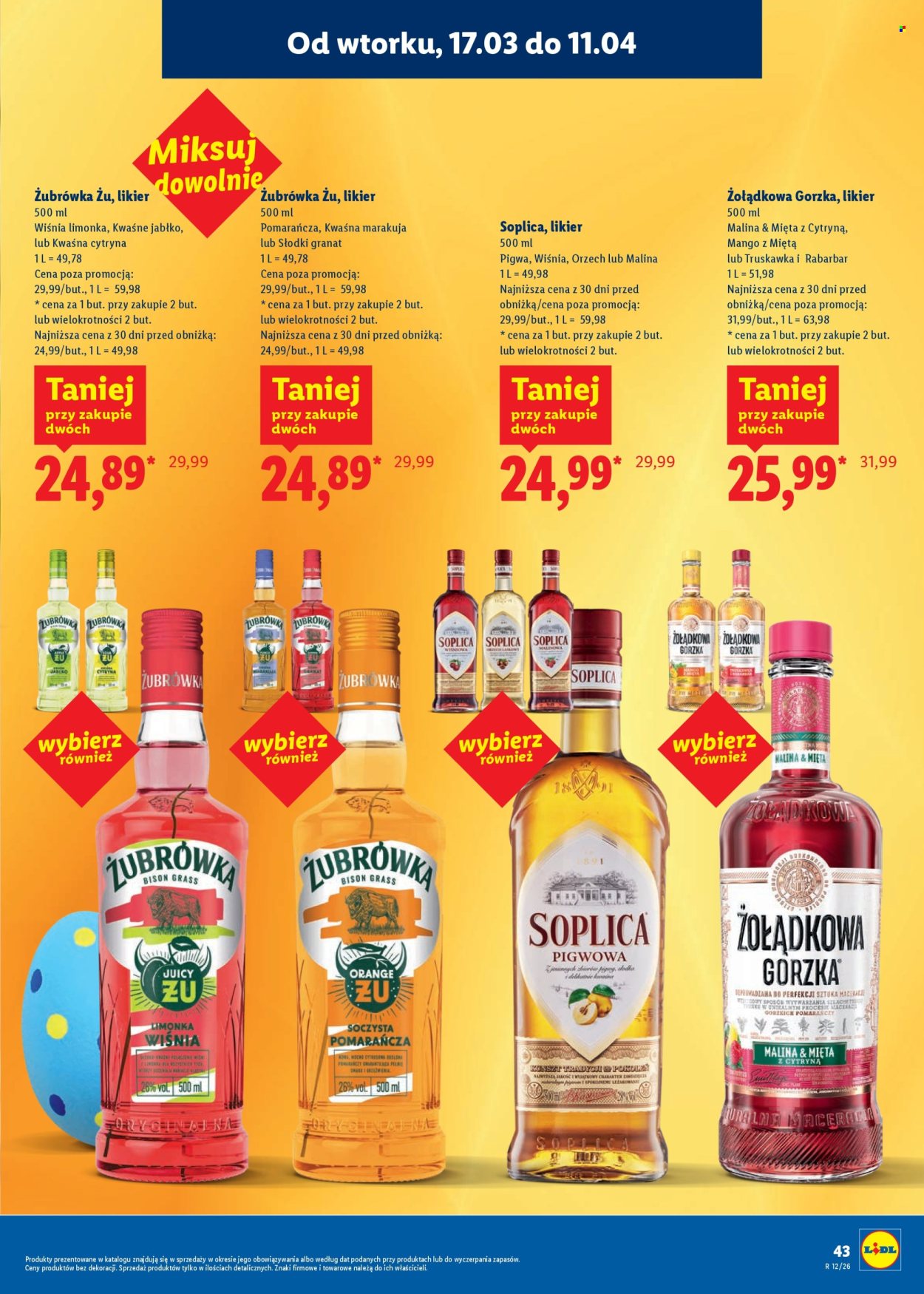 Gazetka Lidl - 17.03.2026 - 11.04.2026. Strona 43