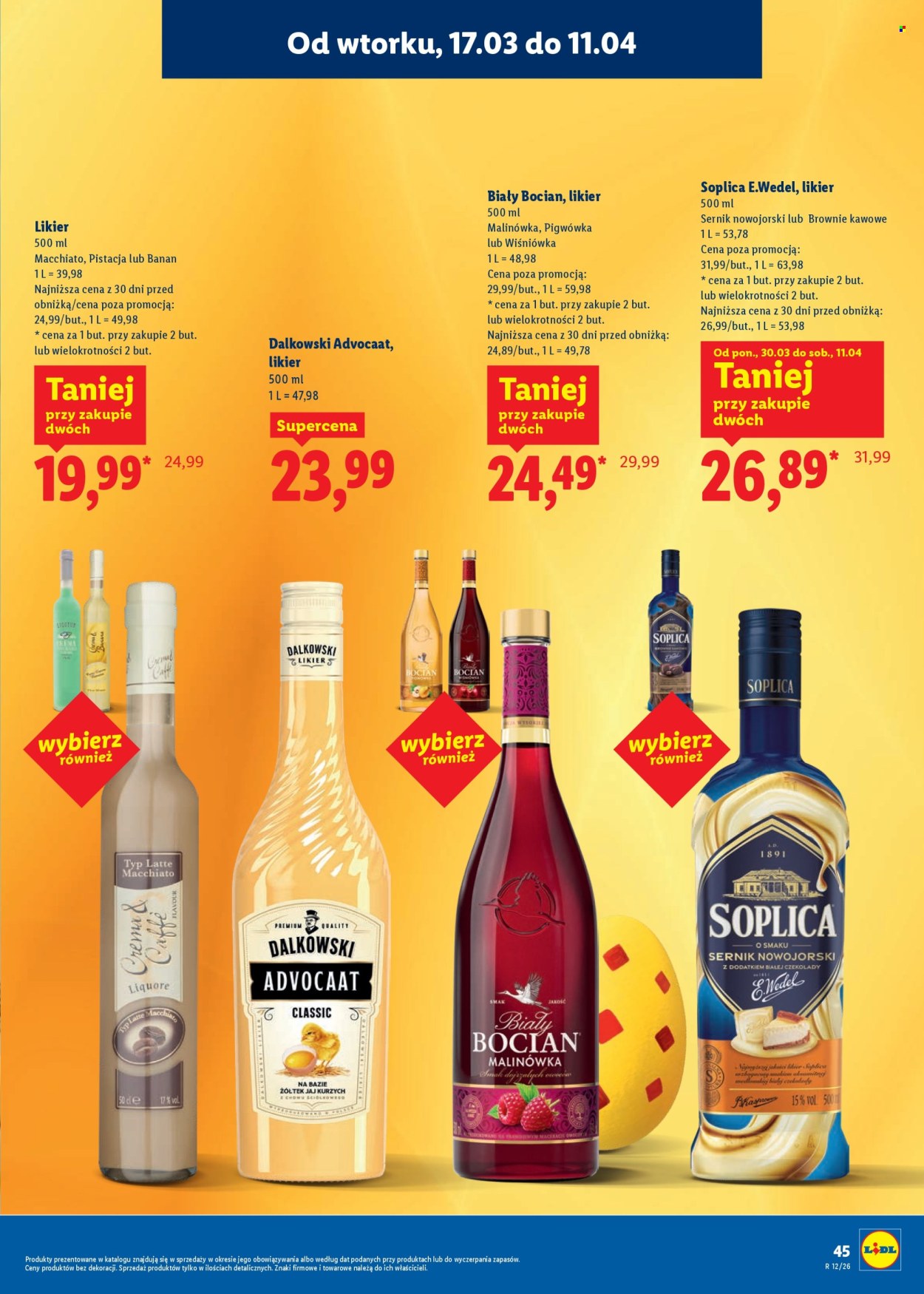 Gazetka Lidl - 17.03.2026 - 11.04.2026. Strona 45