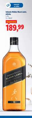 JOHNNIE WALKER BLACK LABEL Whisky