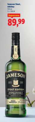 Jameson Stout, whiskey