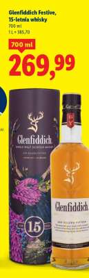 Glenfiddich Festive, 15-letnia whisky
