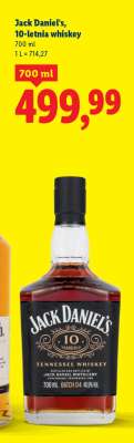 Jack Daniel's, 10-letnia whiskey