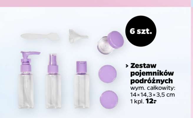 Zestaw pojemników podróżnych