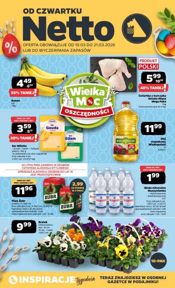 Gazetka Netto - 19.03.2026 - 21.03.2026.